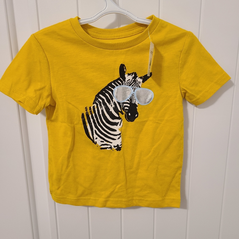 🌟5/$25 NWT Zebra Shirt Size 2T